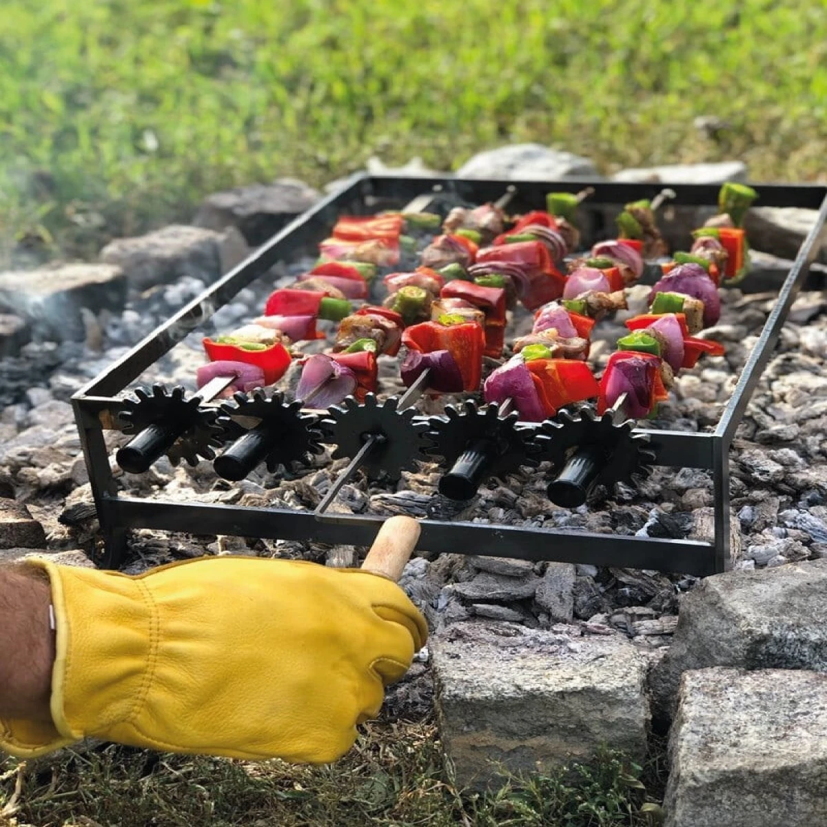 NURGAZ Çevi̇rmeli̇ Mangal