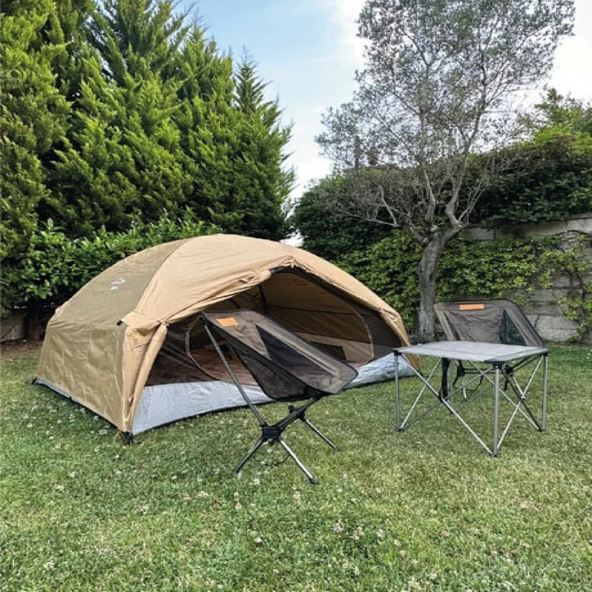 NURGAZ Campout Neptune 3 Kamp Çadırı Krem