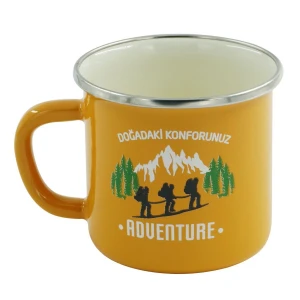 Orcamp Emaye Kupa 330 ml Sarı Adventure