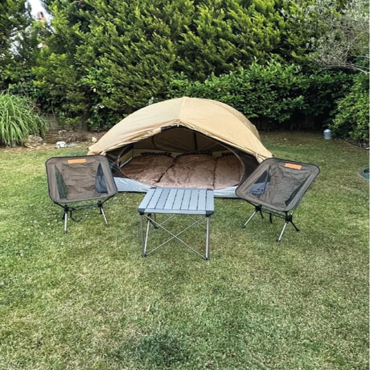 NURGAZ Campout Neptune 3 Kamp Çadırı Krem