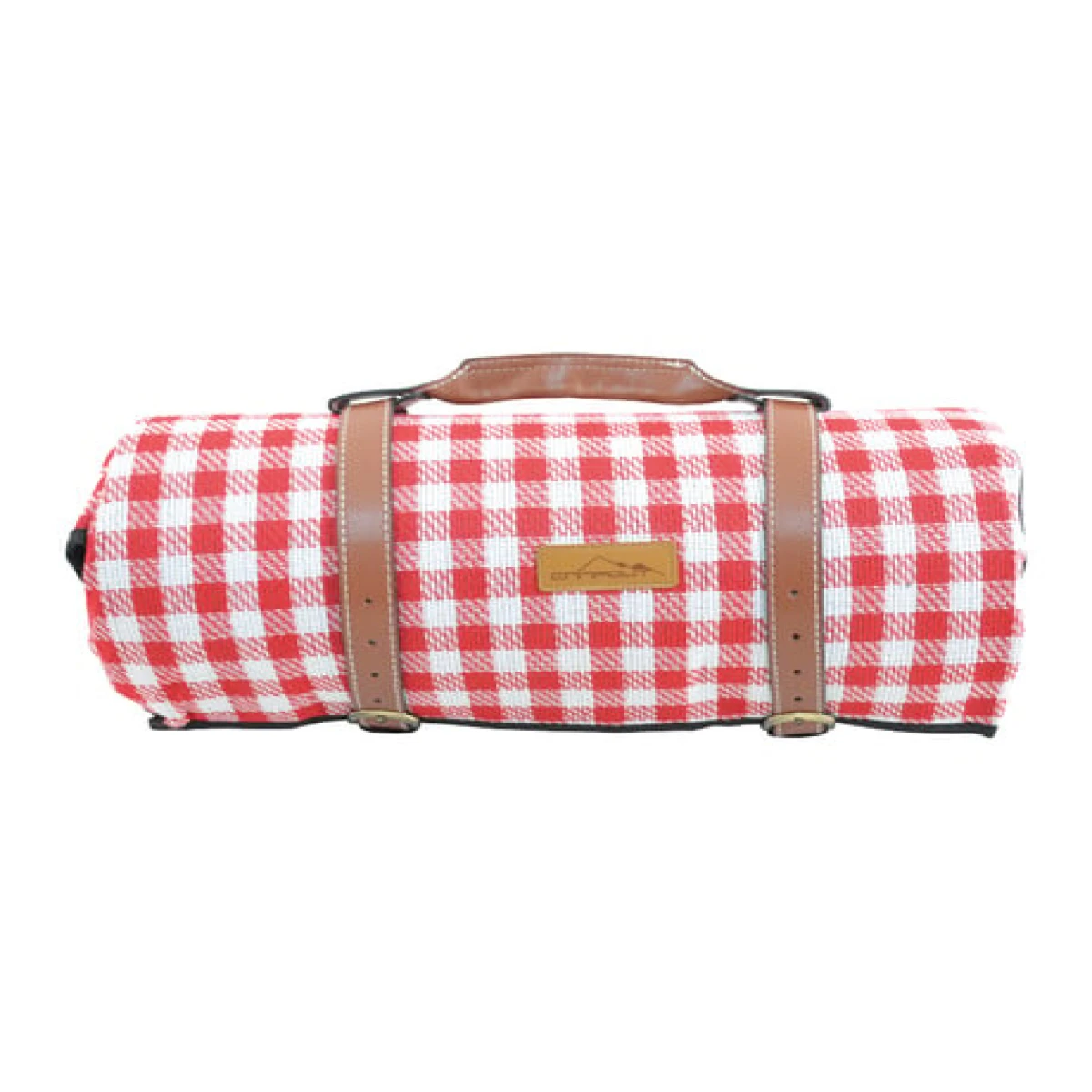 CAMPOUT Pi̇knik Örtüsü 250x200 cm - KARELİ KIRMIZI