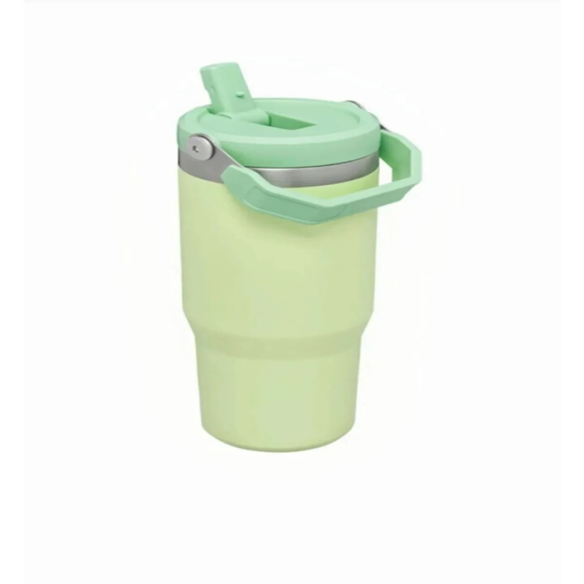 Stanley The IceFlow Flip Straw Pipetli Termos Bardak 0,89 LT - Açık Yeşil