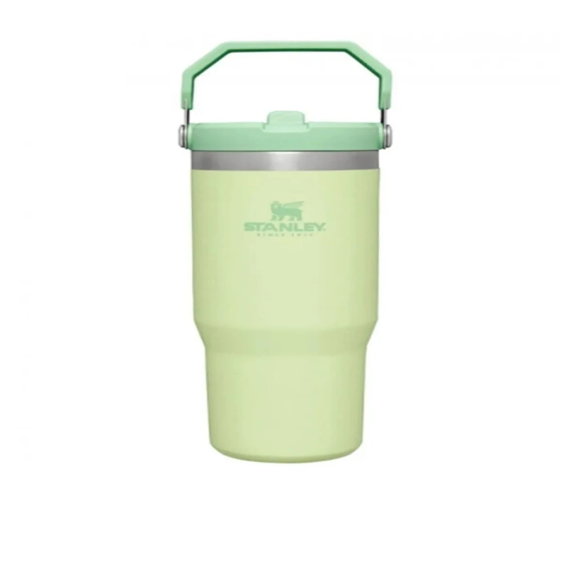 Stanley The IceFlow Flip Straw Pipetli Termos Bardak 0,89 LT - Açık Yeşil