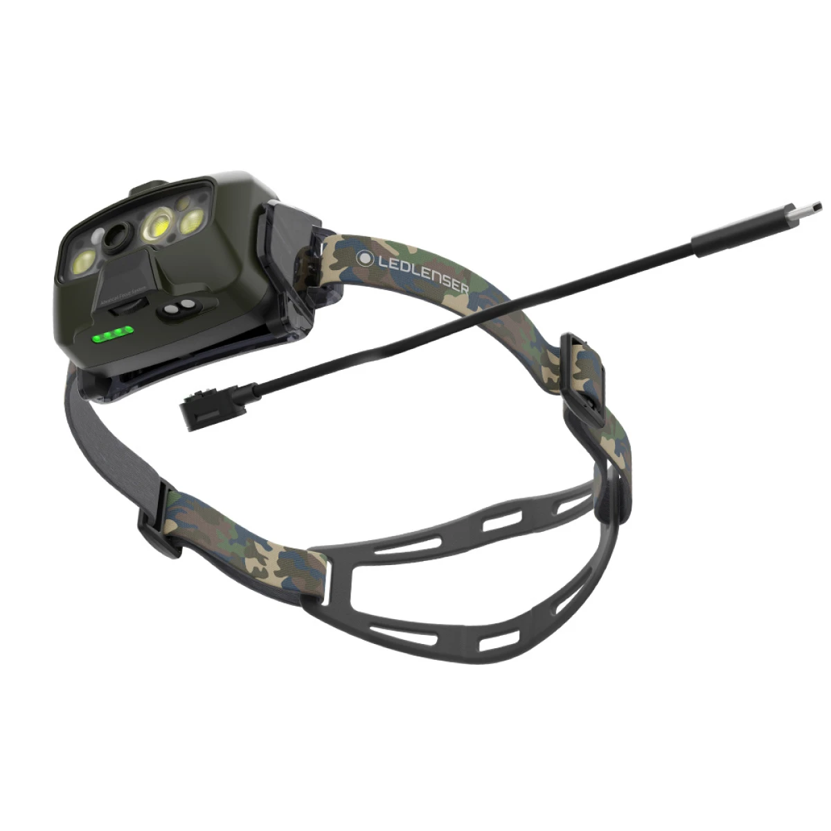 LED LENSER HF8R Core RGB / Camo (Special Edition) Kafa Feneri