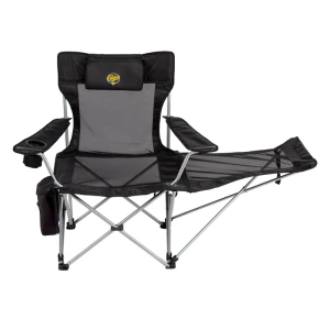 FUNKY CHAIRS Lazy 3 Plus Yatabilen Kamp Sandalyesi Siyah