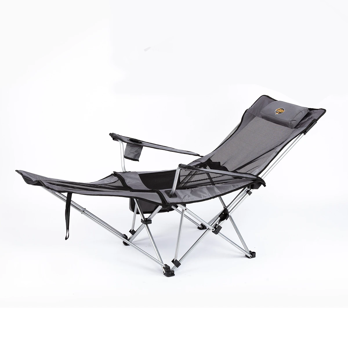 FUNKY CHAIRS Lazy 3 Plus Yatabilen Kamp Sandalyesi Gri