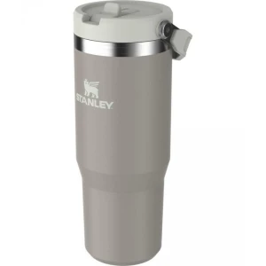 Stanley The IceFlow Flip Straw Pipetli Termos Bardak 0,89 LT - Kül Rengi