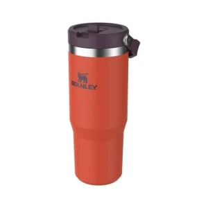 Stanley The IceFlow Flip Straw Pipetli Termos Bardak 0,89 LT - Turuncu