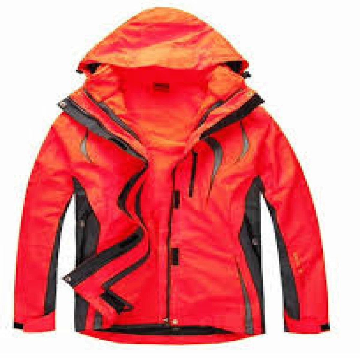A&C 3 In 1 Kadın Ceket-KIRMIZI - 2XL