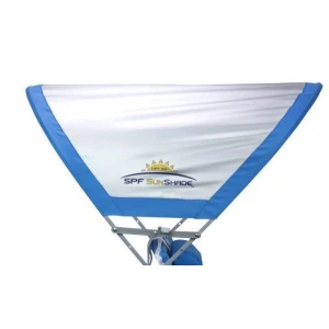 Gci Outdoor SunShade Big Surf 4 Kademeli Güneşlikli Katlanır Plaj Sandalyesi MAVİ