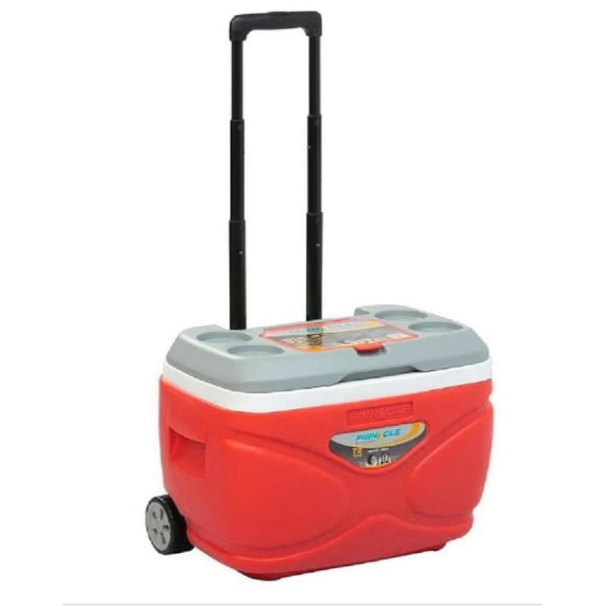 Pinnacle Prudence Tekerlekli Buzluk 30 Litre-KIRMIZI