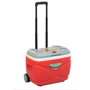 Pinnacle Prudence Tekerlekli Buzluk 30 Litre-KIRMIZI