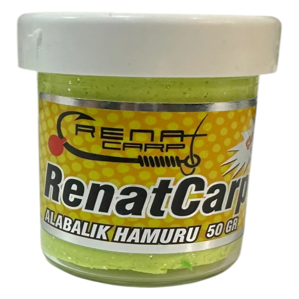 Renat Baits Trout Bait Peynir Kokulu Yüzen Alabalık Hamuru - Fosfor Sarı