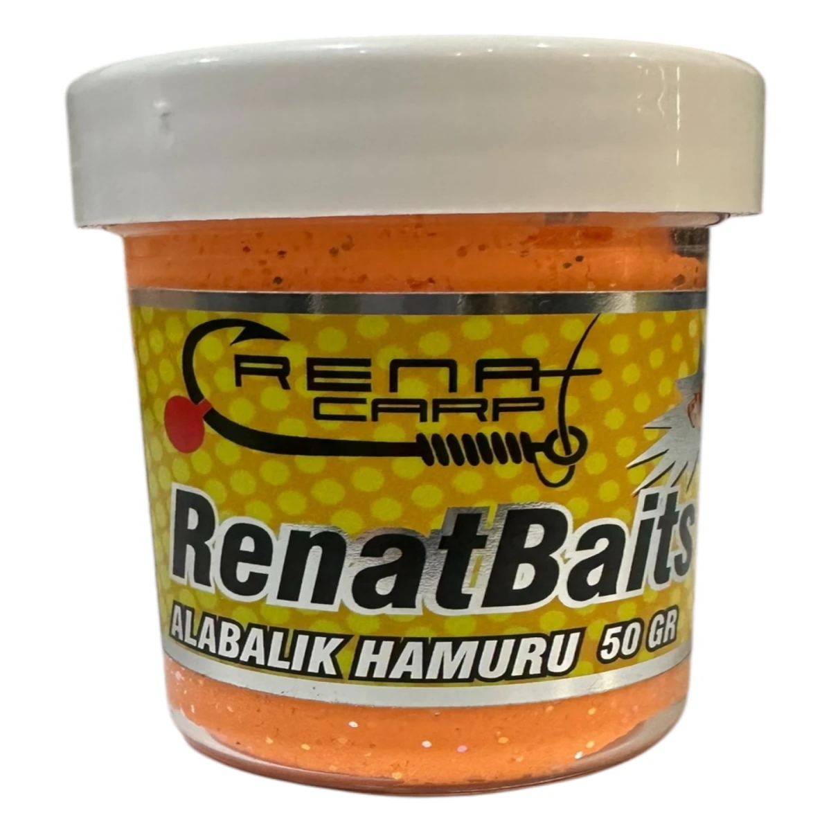 Renat Baits Trout Bait Peynir Kokulu Yüzen Alabalık Hamuru - Turuncu