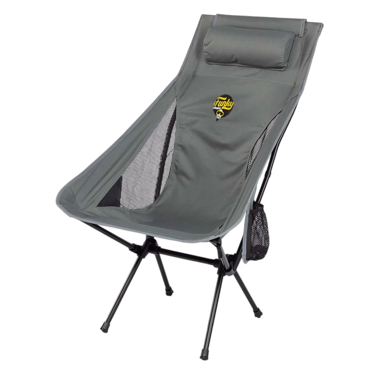 FUNKY CHAIRS Sky Ultralight Katlanabilir Kamp Sandalyesi - Gri Renk