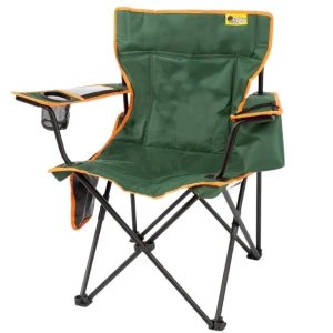 FUNKY CHAIRS Cool Ice Petrol Yeşili/Sarı Lüks Kamp Sandalyesi