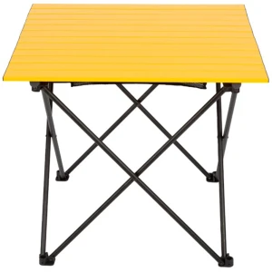 FUNKY CHAIRS Black Katlanabilir Kamp Masası Büyük - Sarı (71 x 68 x 62cm)