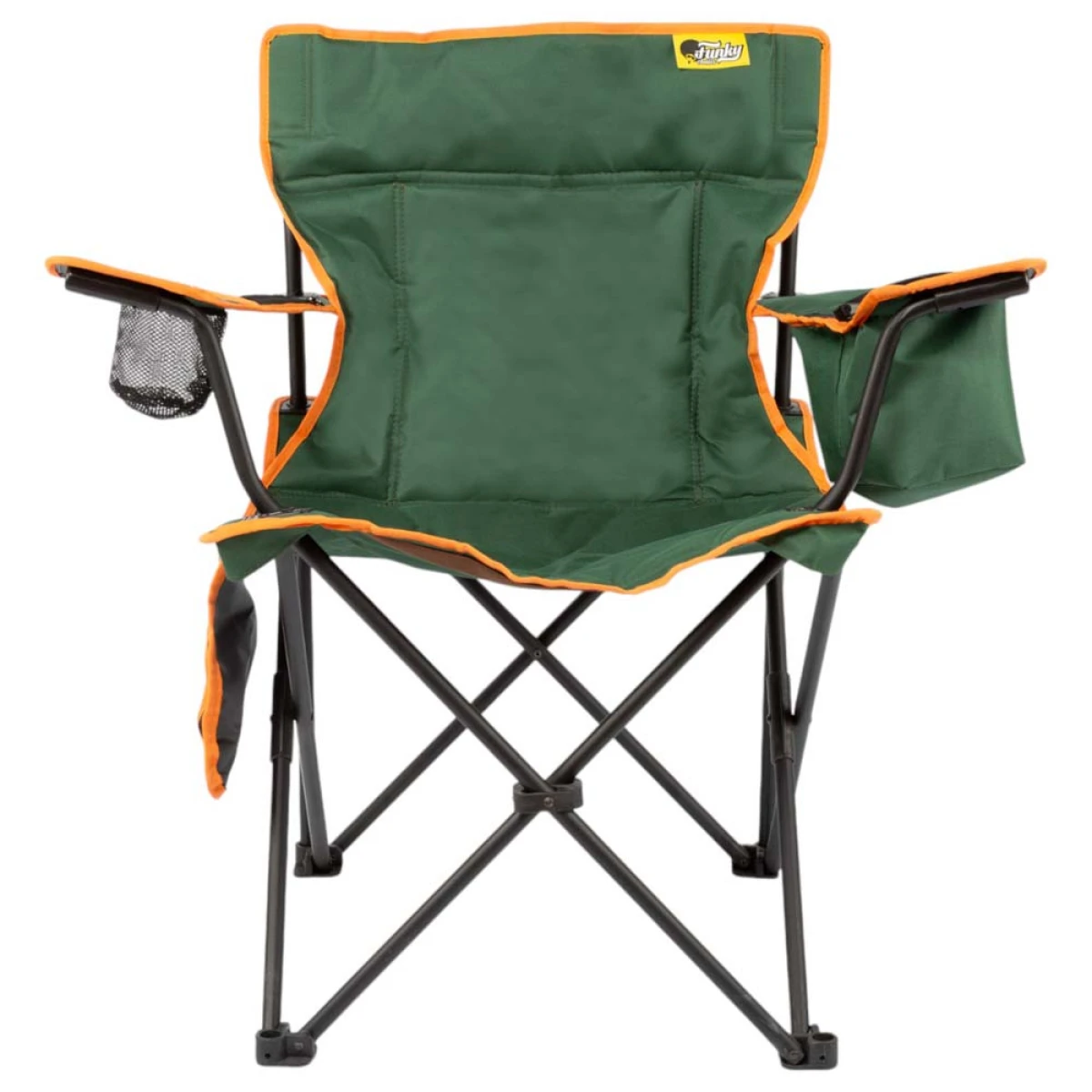 FUNKY CHAIRS Cool Ice Petrol Yeşili/Sarı Lüks Kamp Sandalyesi
