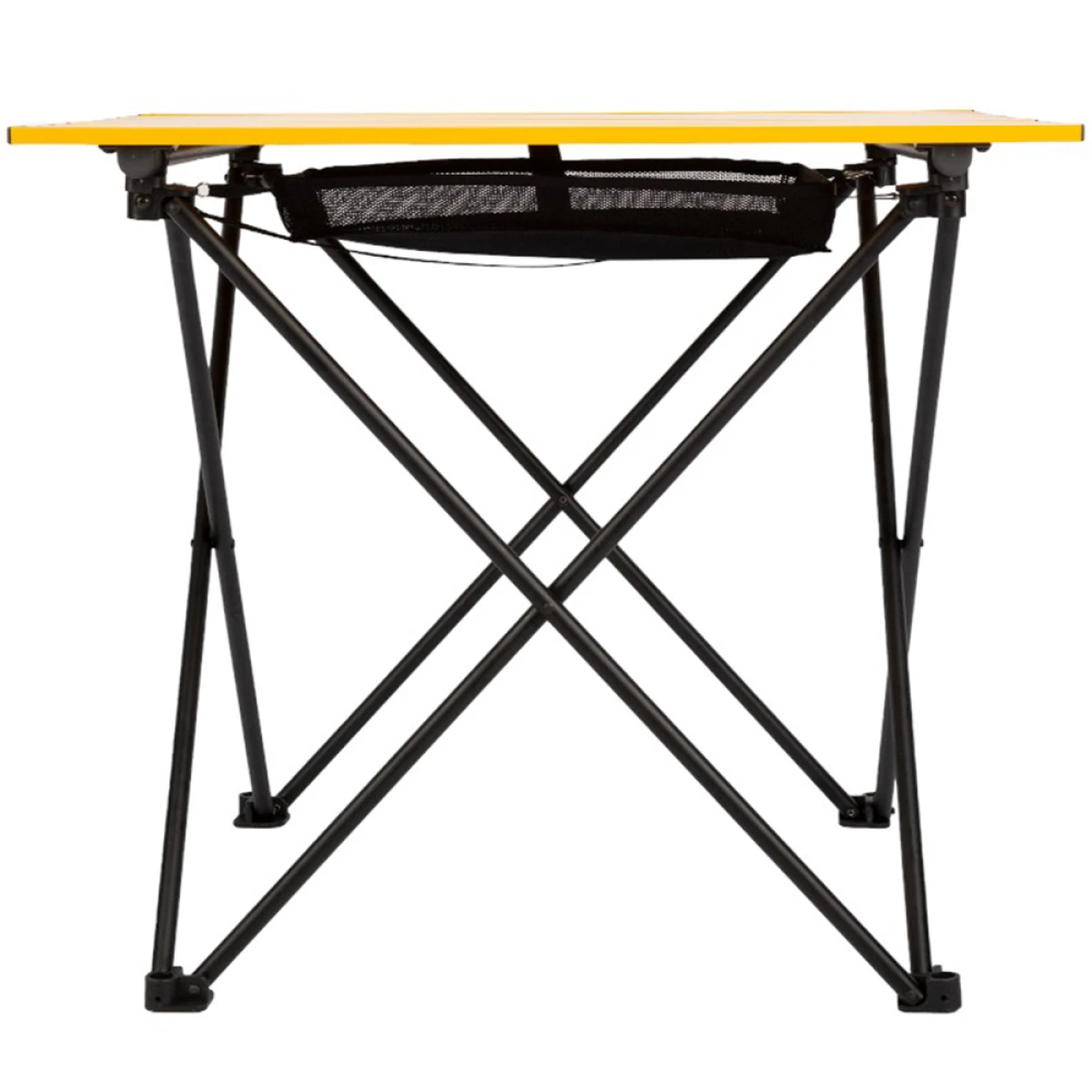 FUNKY CHAIRS Black Katlanabilir Kamp Masası Büyük - Sarı (71 x 68 x 62cm)