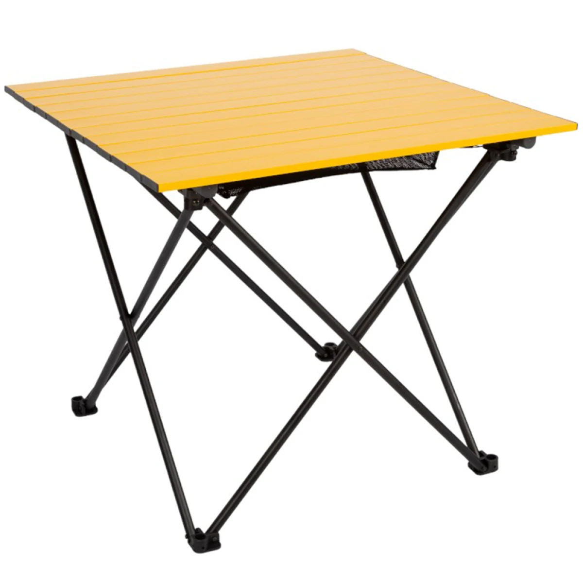 FUNKY CHAIRS Black Katlanabilir Kamp Masası Büyük - Sarı (71 x 68 x 62cm)
