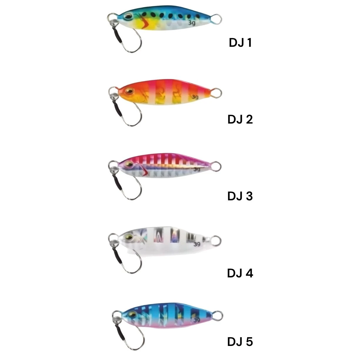 DEEPPIKE 3 gr 3 cm Metal Jig Yem DJ 2