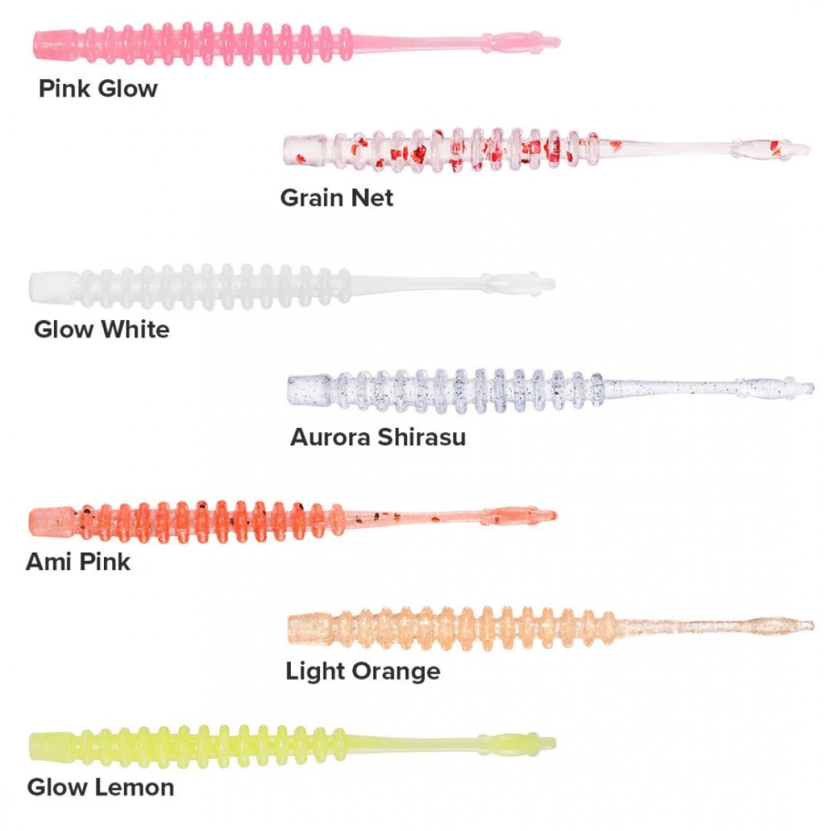 DAIWA Gekkabijin Ajing Beam 2.0 5cm Silikon Yem (10 Adet) - Light Orange