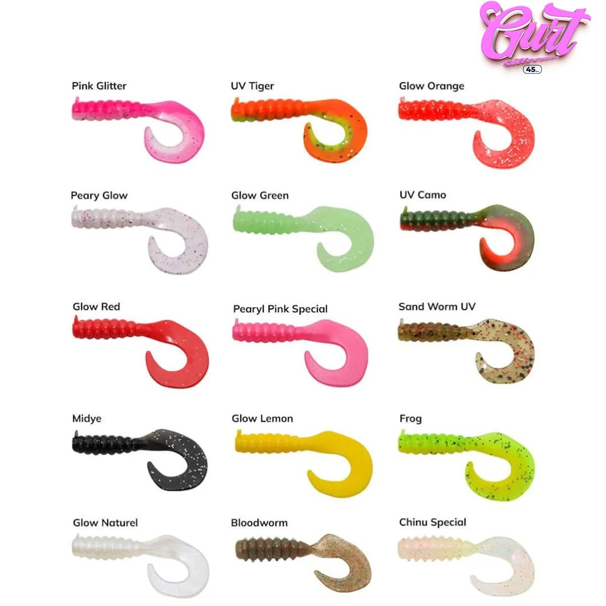 HANFISH Gurt 4,5 Cm Silikon Yem AGT-108 Bloodworm