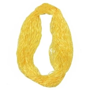 SPINSTAR Doğal Saf İpek Zargana İpeği Sarı - 10 Adet