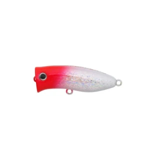HANFISH Harp Popper 4 Cm 4 Gr Mini LRF Popper MH-600 Red Head
