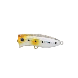 HANFISH Harp Popper 4 Cm 4 Gr Mini LRF Popper MH-605 Silver Sardine