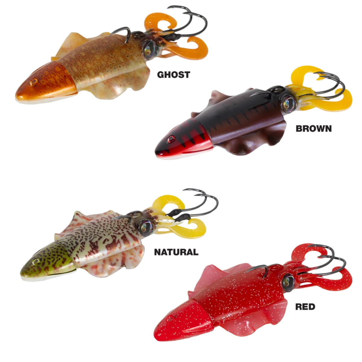SEABOR CUTTLE FISH 12CM, 80GR - RED