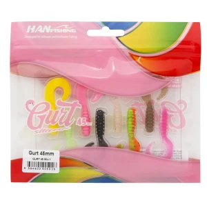 HANFISH Gurt 4.5 Cm Silikon Yem - Mix 1