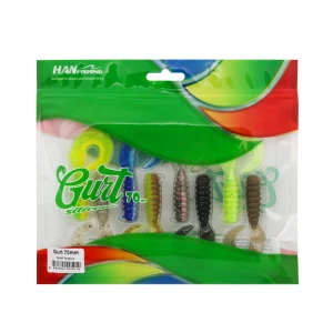HANFISH Gurt 7 Cm Silikon Yem - Mix 1