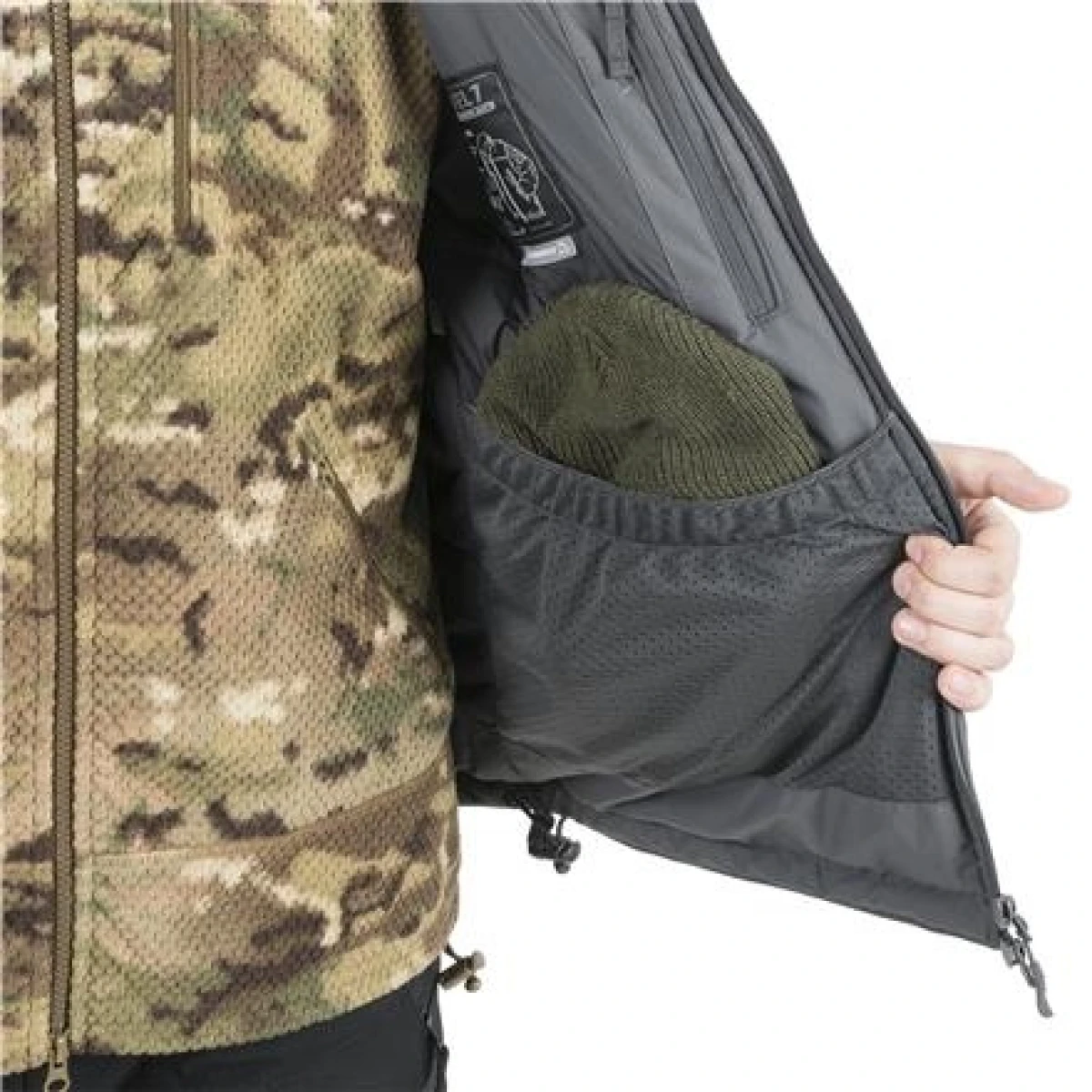 HELIKON TEX Level 7 Lightweight Winter Jacket - Climashield Apex 100 G SHADOW GREY - Large