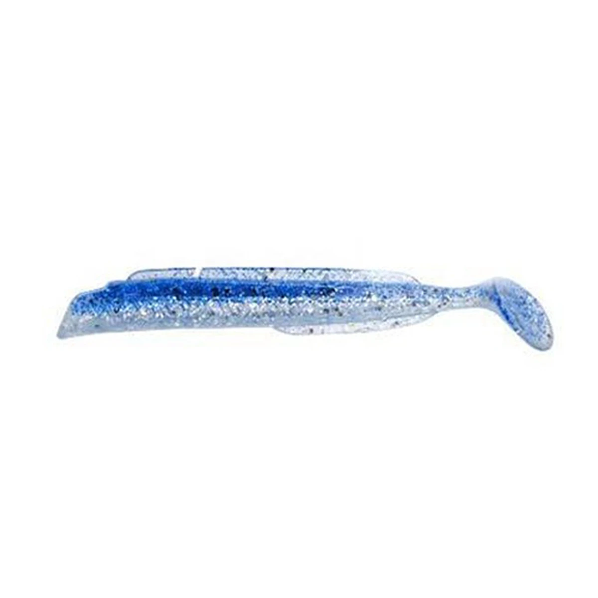 Fujin Salt Eel Body 10cm x3 Silikon Yem Gövde - 021BlueGlitter