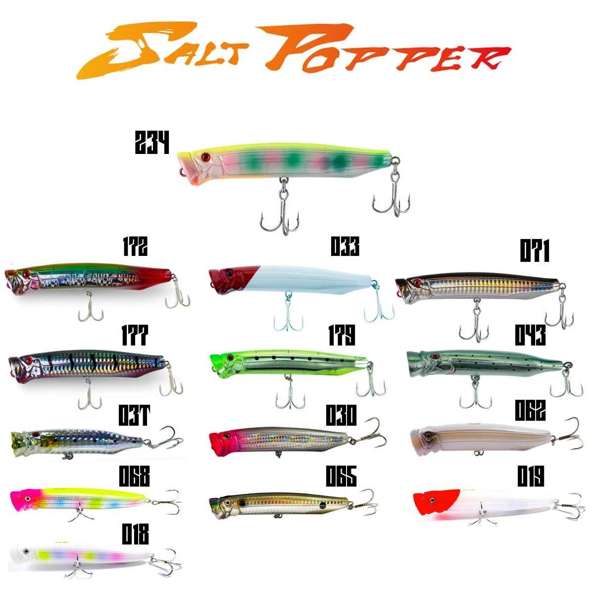 Fujin Salt Popper Su Üstü Maket Balık SP120SW - 062Bone