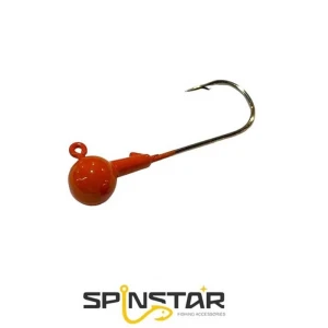 SPINSTAR Jig Head Zoka 3/0 7,5 gr İğne Turuncu