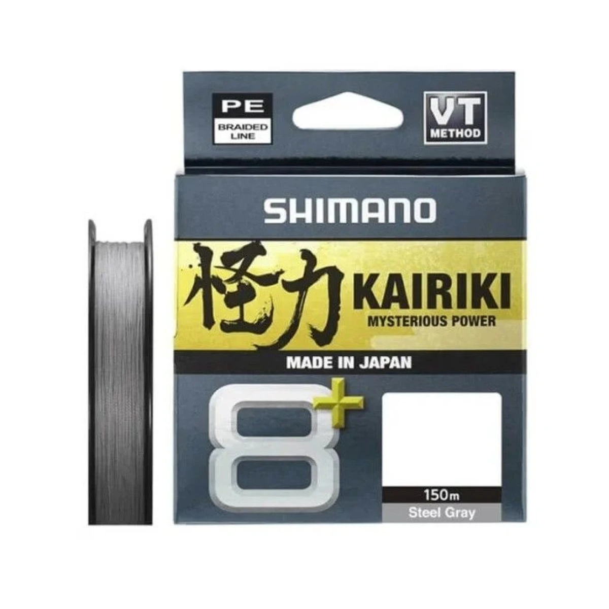 Shimano Kairiki + 8x 150 Mt Grey İp Misina 0.13mm
