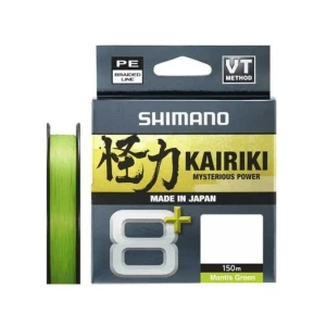 Shimano Kairiki + 8x 150 Mt Mantis Green İp Misina