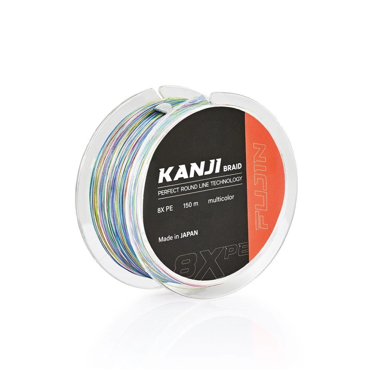 fujin kanji 8x 150mt multi color pe line - 0.185mm