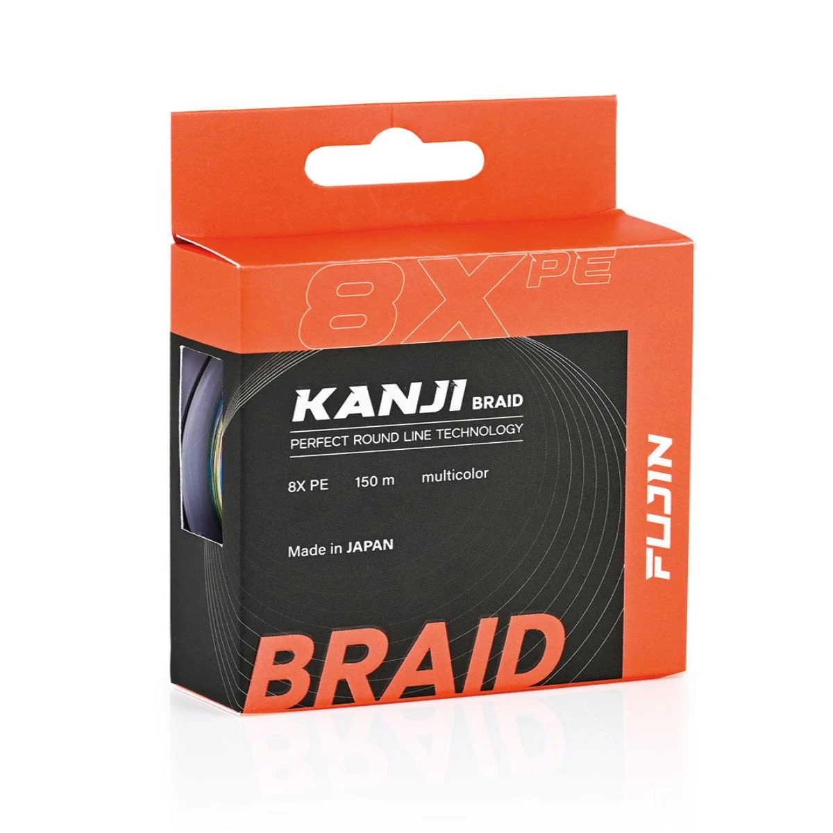 fujin kanji 8x 150mt multi color pe line - 0.185mm