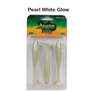 Ryuji Panic Shad 9cm 5.5gr Silikon Yem - PEARL WHITE GLOW 3 ADET