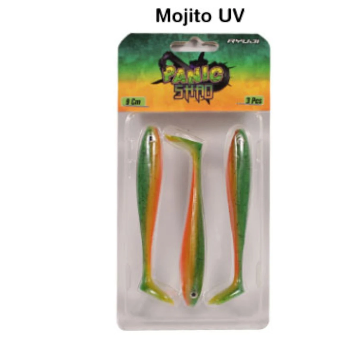 Ryuji Panic Shad 9cm 5.5gr Silikon Yem - MOJITO UV 3 ADET
