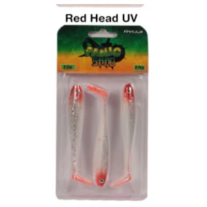 Ryuji Panic Shad 9cm 5.5gr Silikon Yem - RED HEAD UV 3 ADET