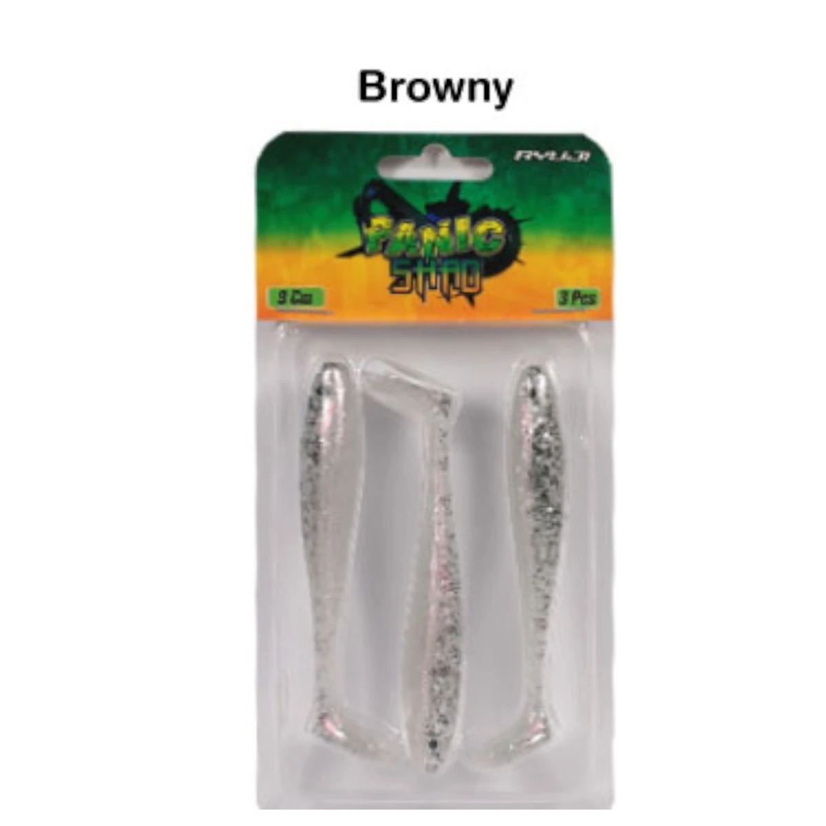 Ryuji Panic Shad 9cm 5.5gr Silikon Yem - BROWNY 3 ADET