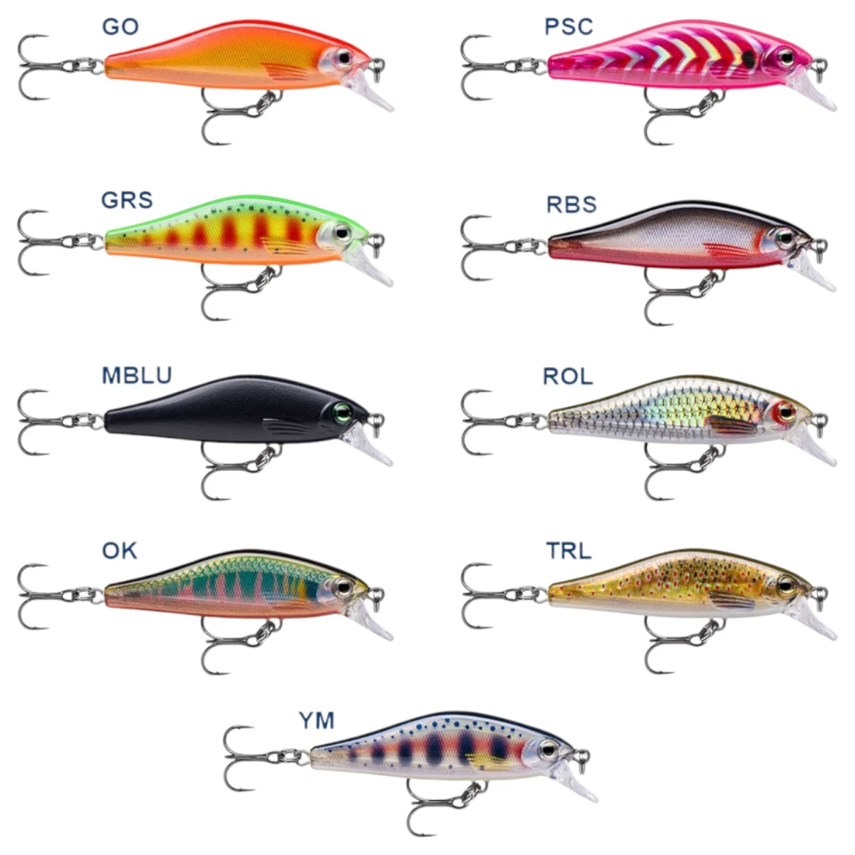 Rapala Shadow Rap Solid Shad Sahte Balığı RBS 50mm