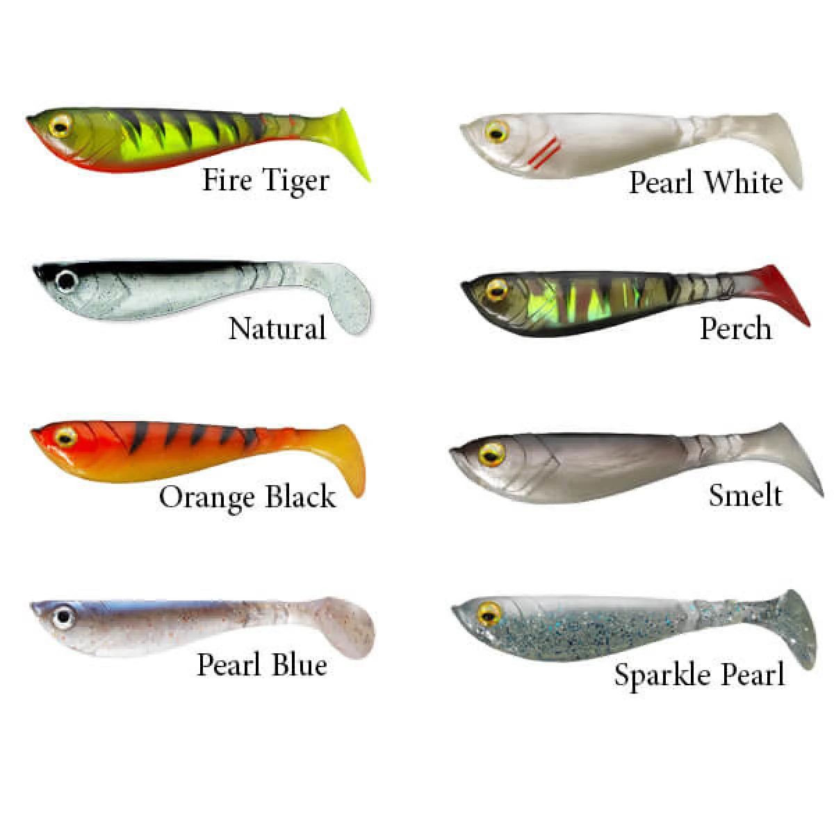 Berkley Powerbait Pulse Shad Sahte Balığı HOT FIRETIGER 6CM-3LÜ