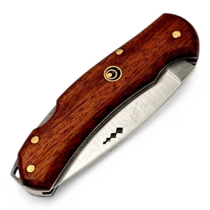 Palta Outdoor Bushcraft Kilitli Katlanır Model 21 cm Kahverengi