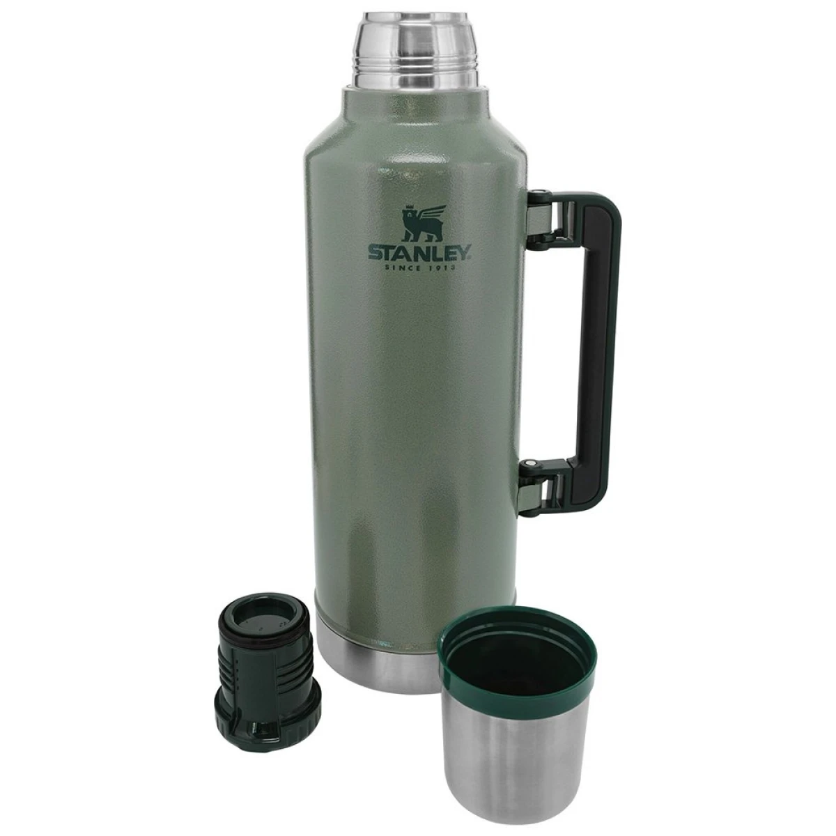 STANLEY Klasik Vakumlu Paslanmaz Çelik Termos 2.3 LT- Yeşil