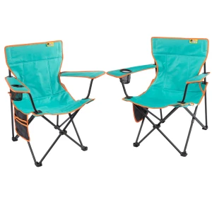 FUNKY CHAIRS V2 Lüks Kamp Sandalyesi 2 Adet - Turkuaz
